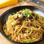 Caramelized Onion and Garlic Spaghetti Recipe