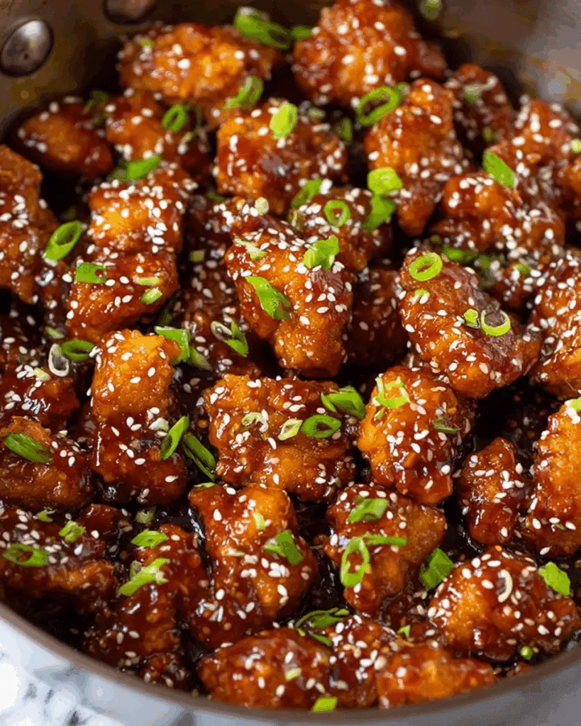 Crispy Honey Sesame Chicken Recipe