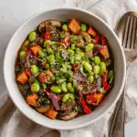 Quick Vegetable and Edamame Stir-Fry Recipe