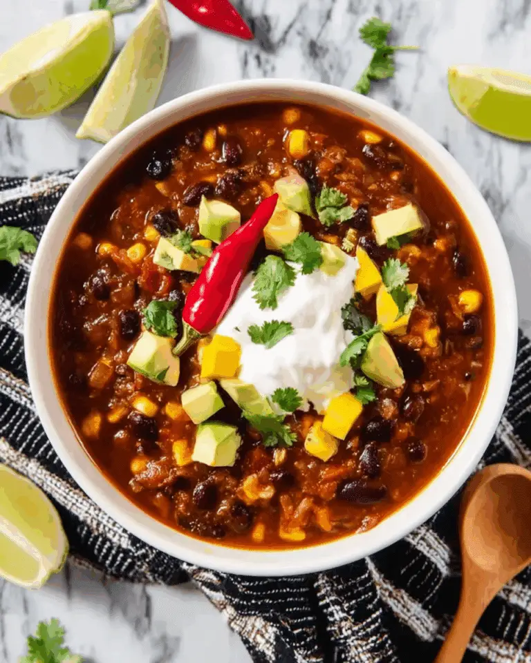 Stovetop Red Lentil Chili (Vegan & Gluten Free) Recipe
