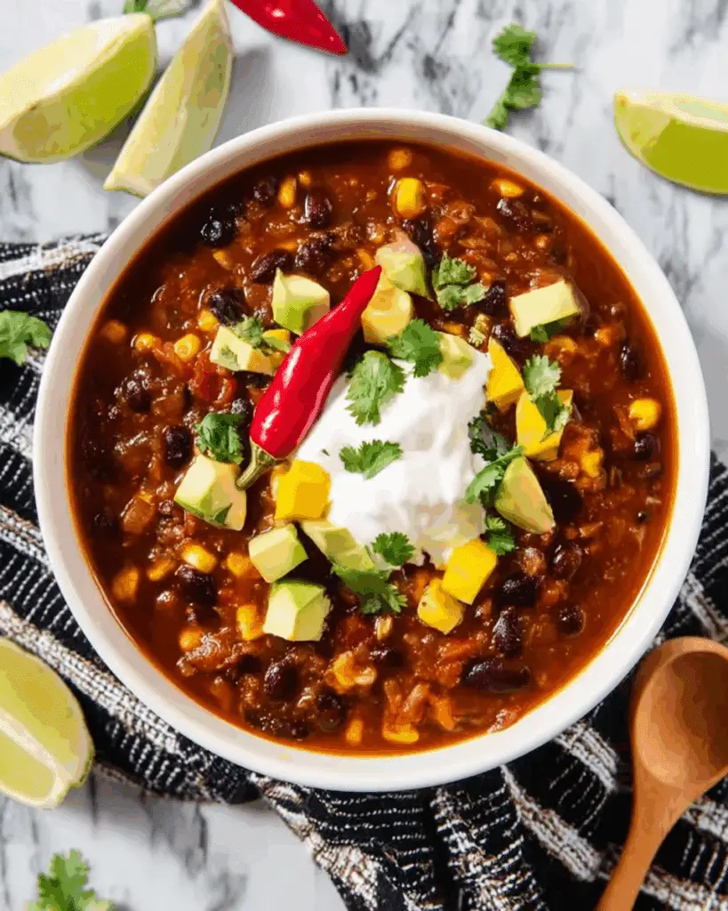 Stovetop Red Lentil Chili (Vegan & Gluten Free) Recipe