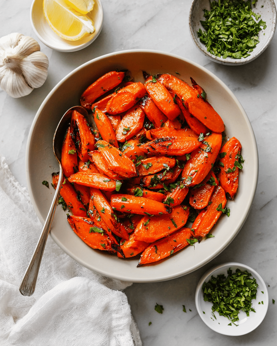 Simple Honey Roasted Carrots Recipe