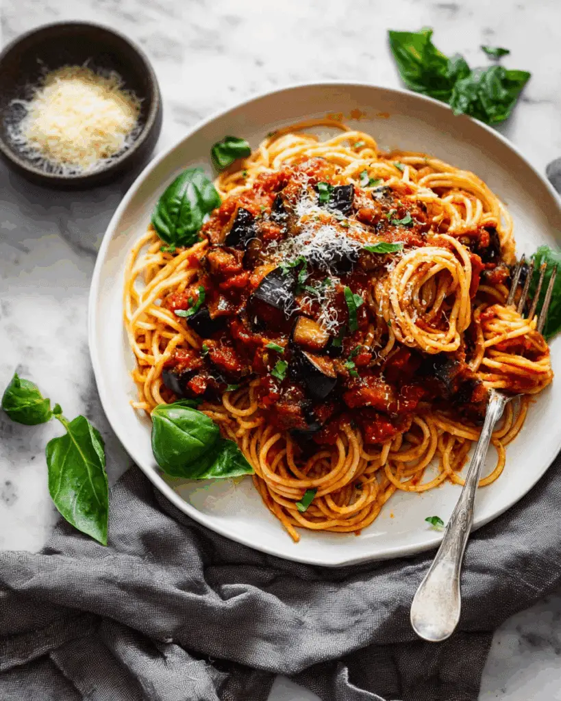 Pasta alla Norma (Eggplant Pasta) Recipe
