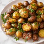 Crispy Potatoes with Garlic Butter and Herbs Recipe