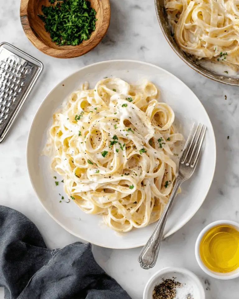 Creamy Parmesan Fettuccine Recipe