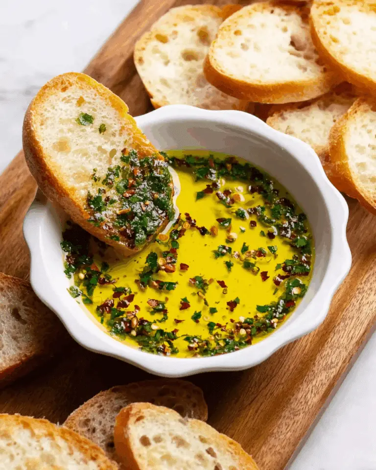 Restaurant-Style Bread Dipping Oil in 10 Minutes Recipe