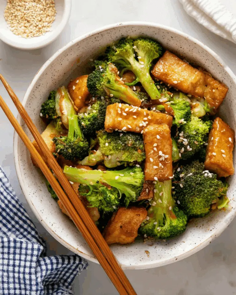 Tofu & Broccoli Stir Fry Recipe