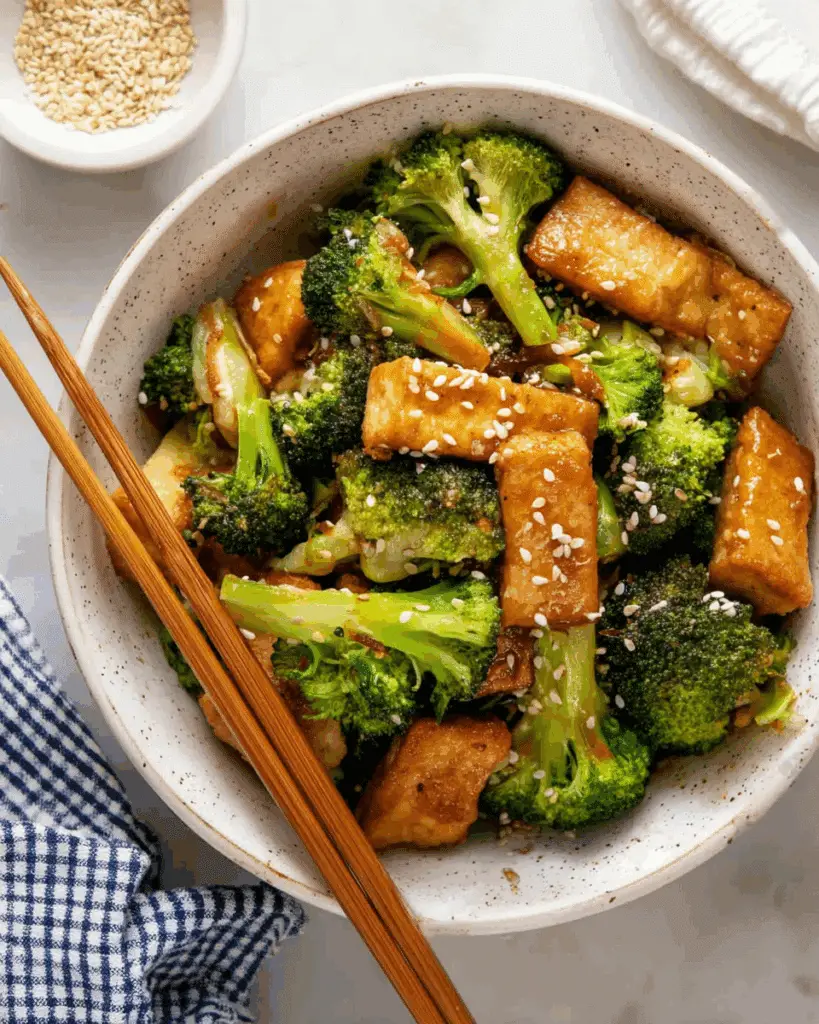 Tofu & Broccoli Stir Fry Recipe