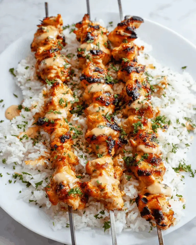 Bang Bang Chicken Skewers Recipe