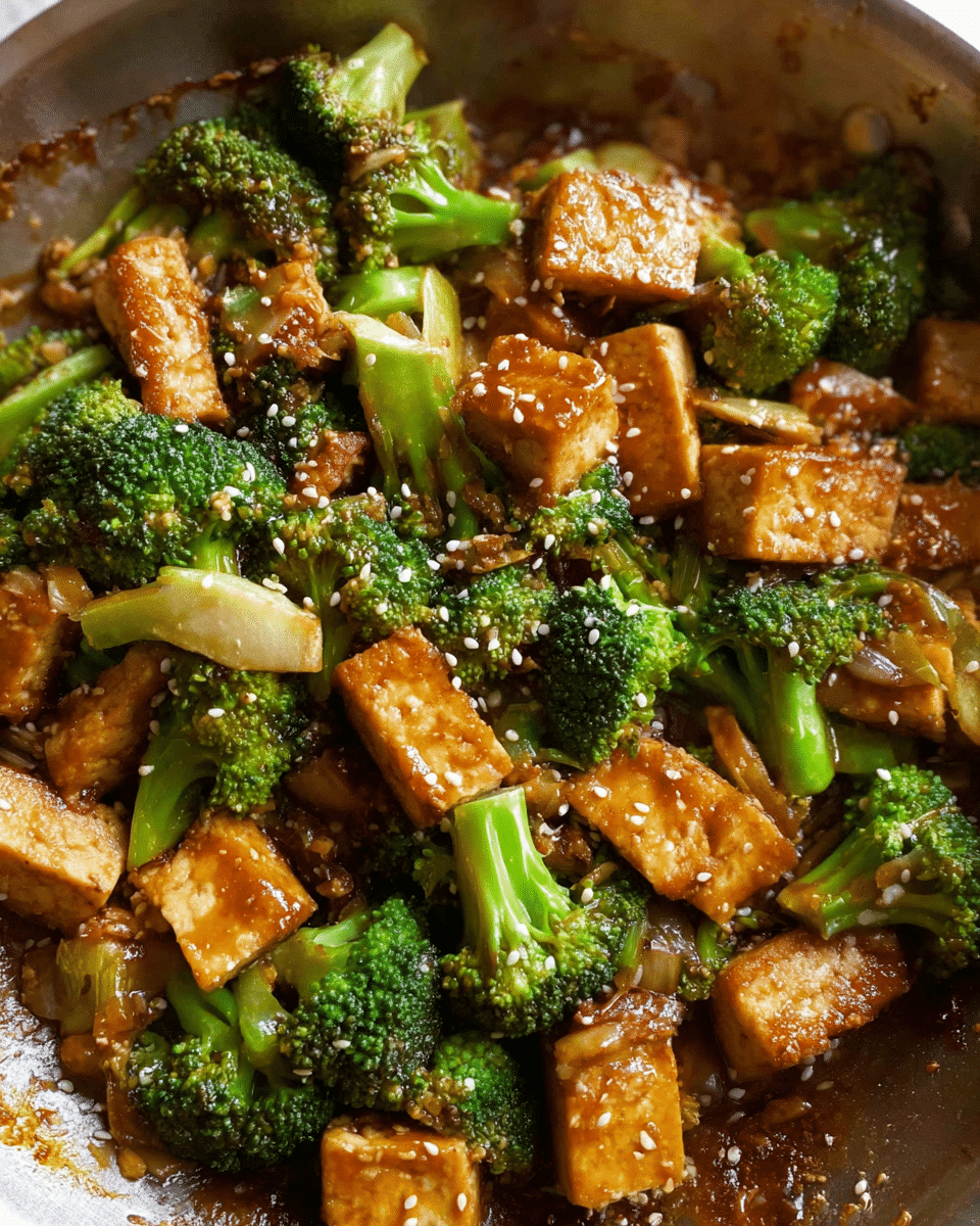 Tofu & Broccoli Stir Fry Recipe
