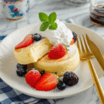 Fluffy Japanese Soufflé Pancakes Recipe