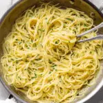 Garlic Butter Pasta with Parmesan and Parsley Recipe