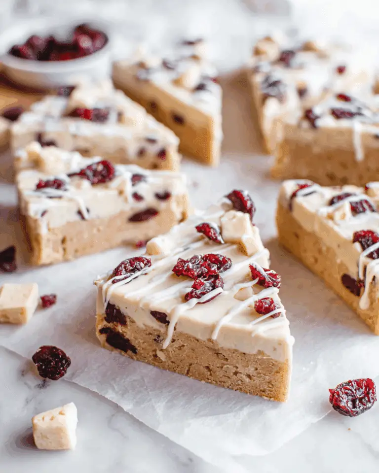 Cranberry Bliss Bars Recipe