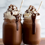 Creamy Chocolate Smoothie with Yogurt and Peanut Butter Recipe
