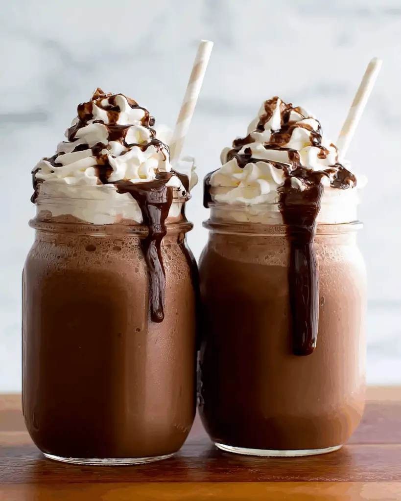 Creamy Chocolate Smoothie with Yogurt and Peanut Butter Recipe