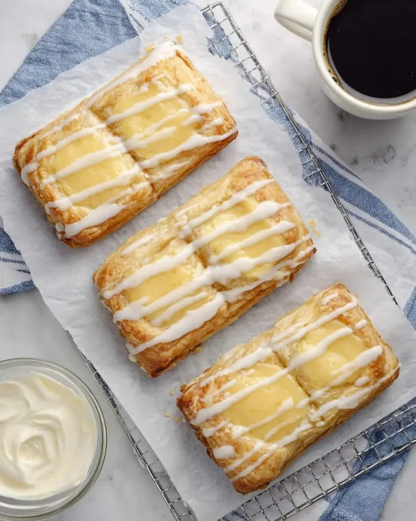 Cheese Danish Recipe: Flaky, Cream Cheese Pastry in Under 30 Minutes Recipe