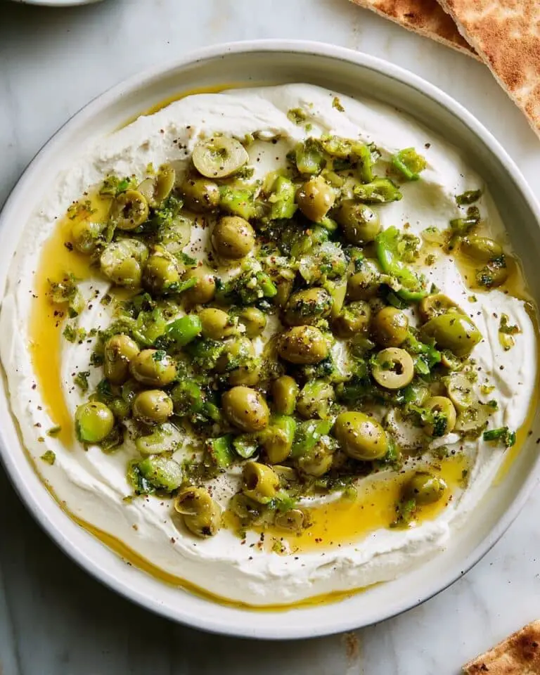 Marinated Olives with Whipped Feta Recipe