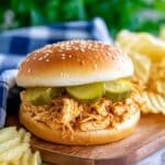 Crock Pot Shredded Nashville Hot Chicken Recipe