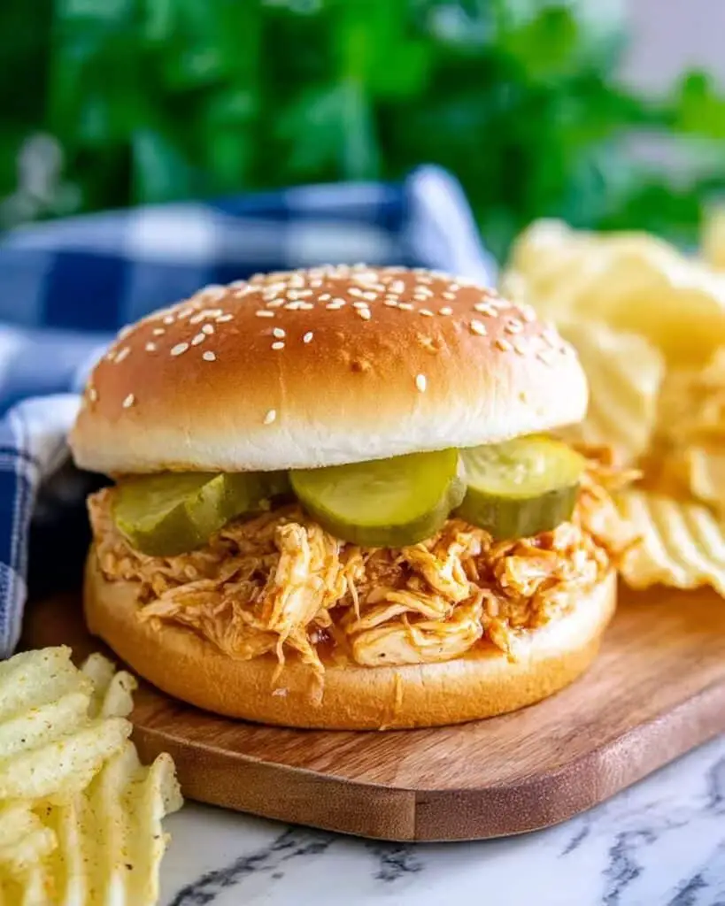 Crock Pot Shredded Nashville Hot Chicken Recipe