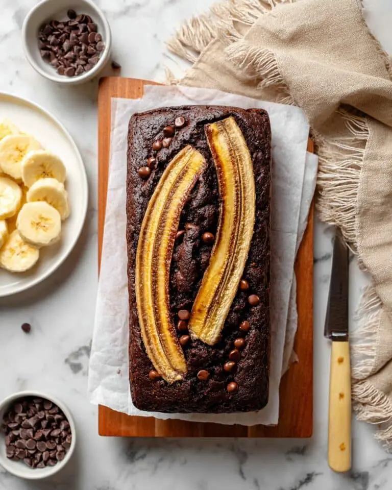 Double Chocolate Banana Bread Recipe