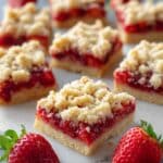 Strawberry Crumb Bars Recipe