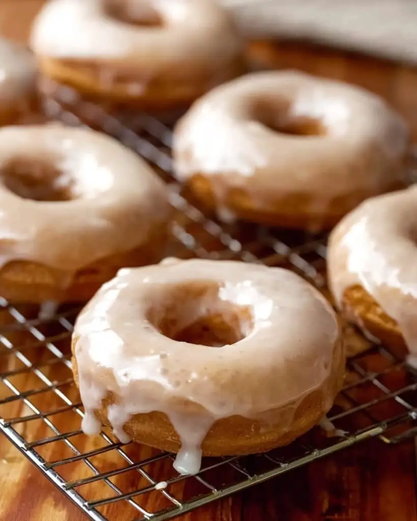Maple Glazed Baked Spice Donuts Recipe