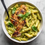 Creamy Chicken Pesto Pasta Recipe