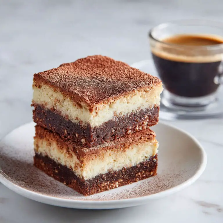 Mocha Brownies with Cafe Latte Frosting Recipe