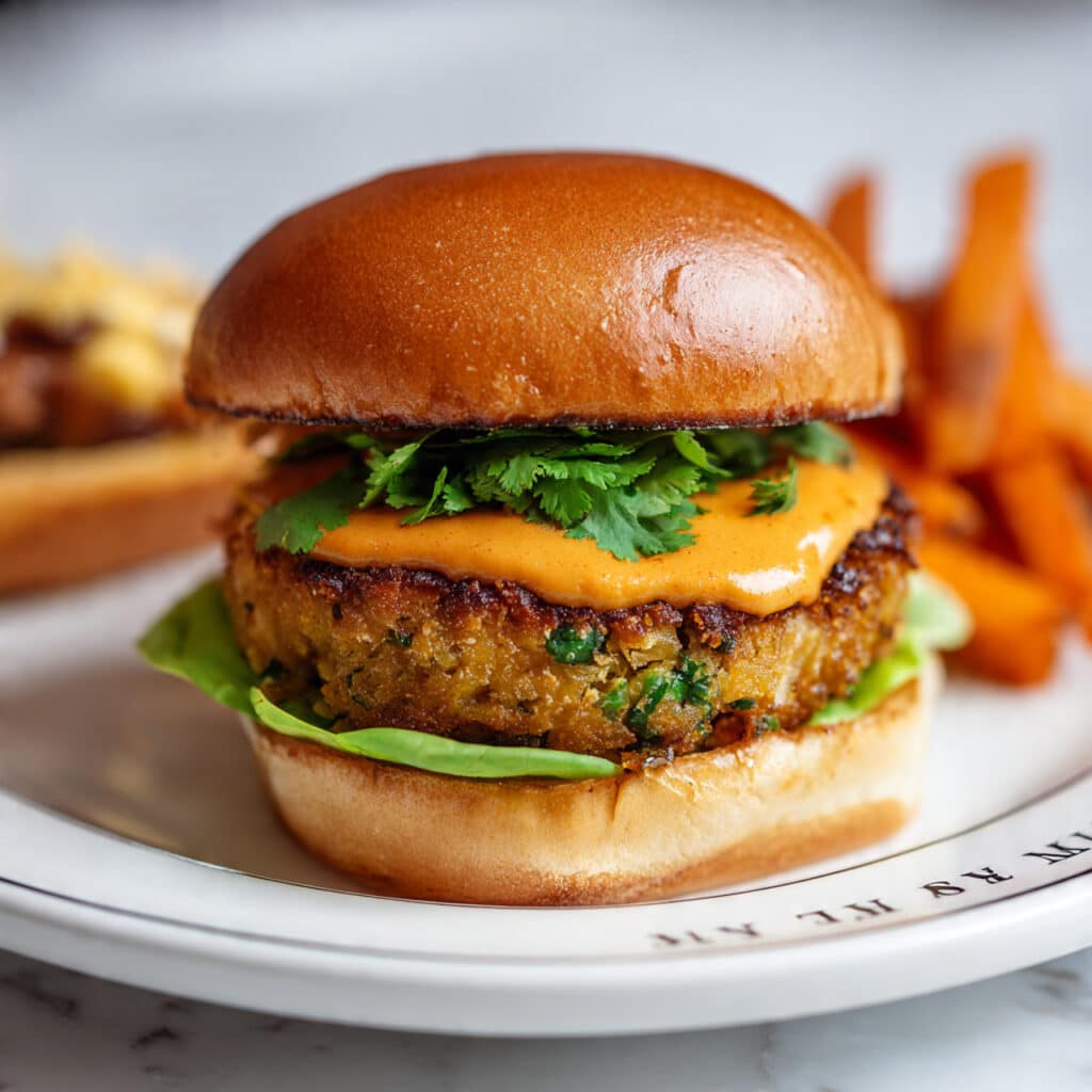 Thai Turkey Burgers with Peanut Sauce Recipe