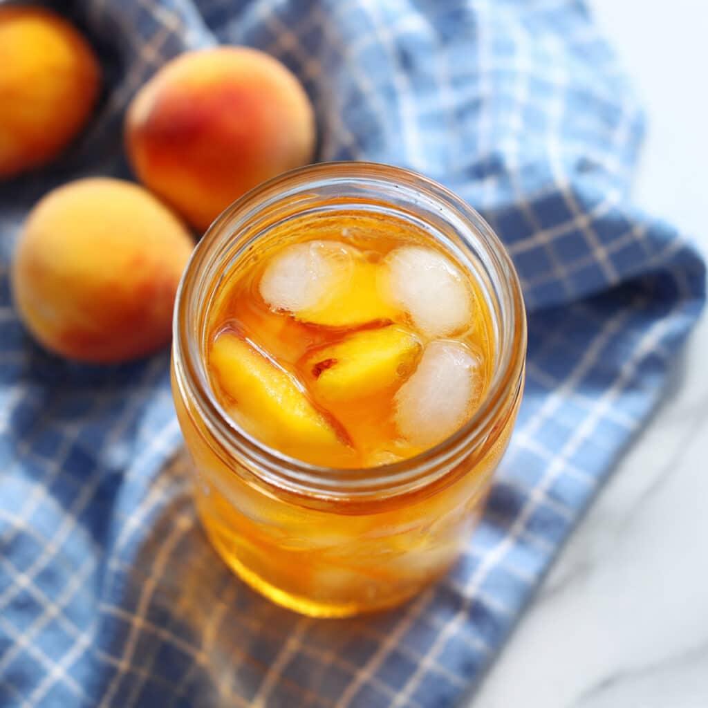 Homemade Peach Lemonade Recipe