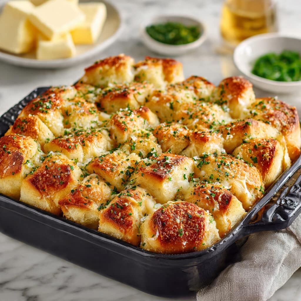 Pull Apart Garlic Bread Recipe