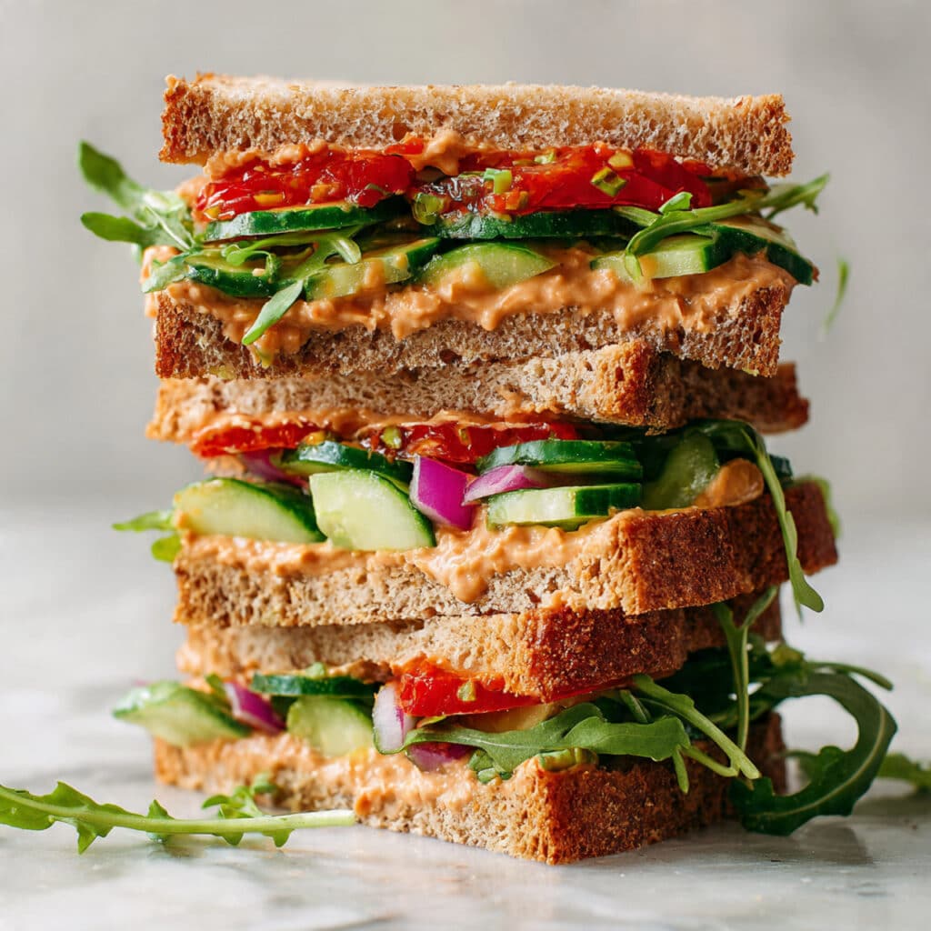 Mediterranean Veggie Sandwich (Copycat Panera Recipe) Recipe