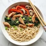 Chicken Stir Fry with Rice Noodles Recipe