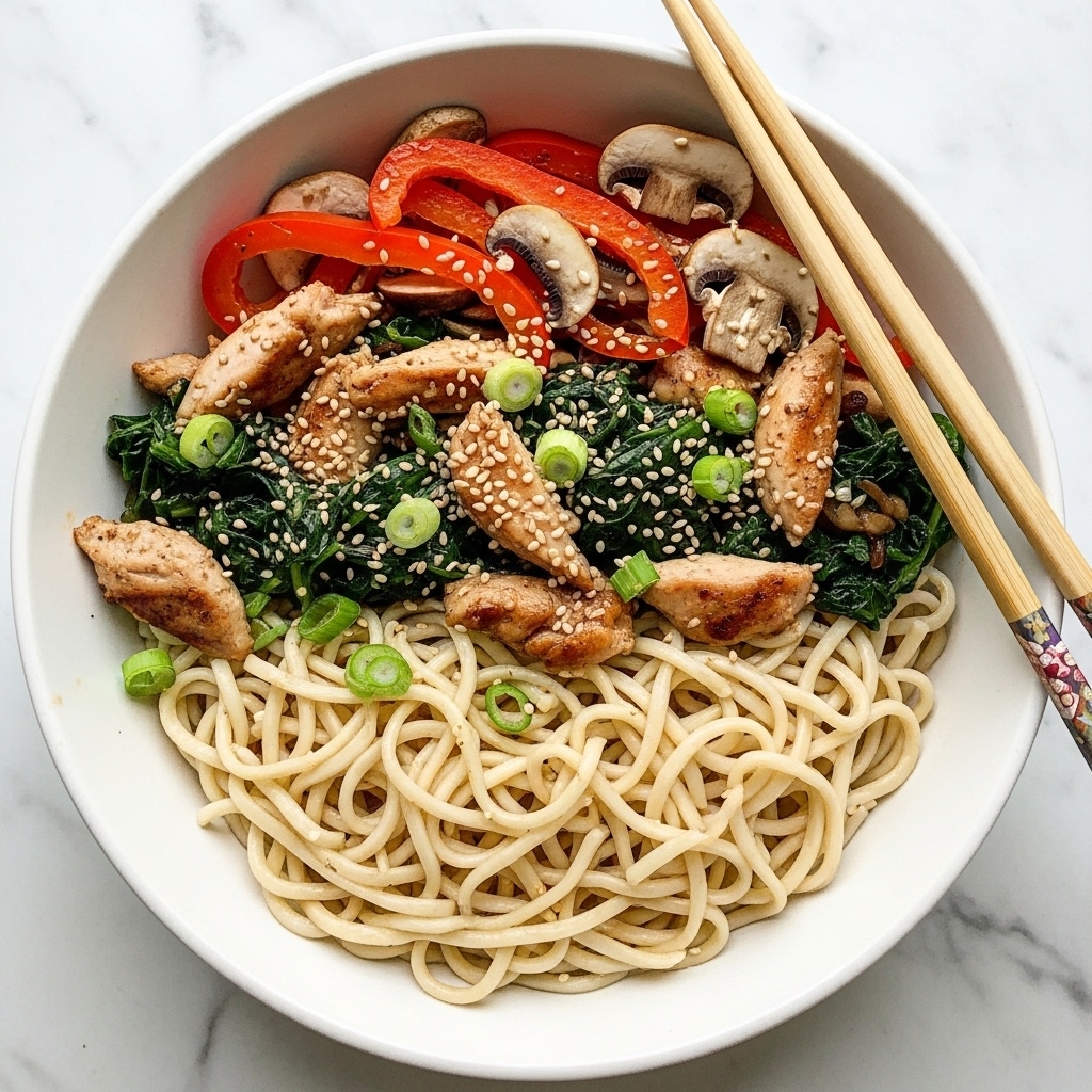 Chicken Stir Fry with Rice Noodles Recipe