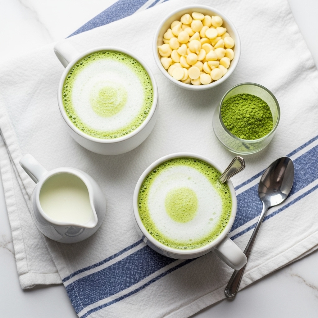 Matcha White Hot Chocolate Recipe