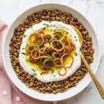 Mujadara: Middle Eastern Lentils and Rice with Caramelized Onions Recipe