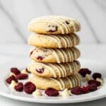Cranberry Orange Shortbread Cookies Recipe