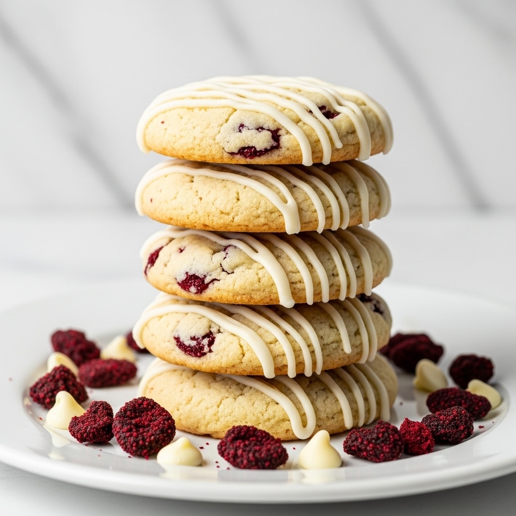 Cranberry Orange Shortbread Cookies Recipe