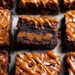 Fudgy Biscoff Brownies with Cookie Butter and Cookies Recipe