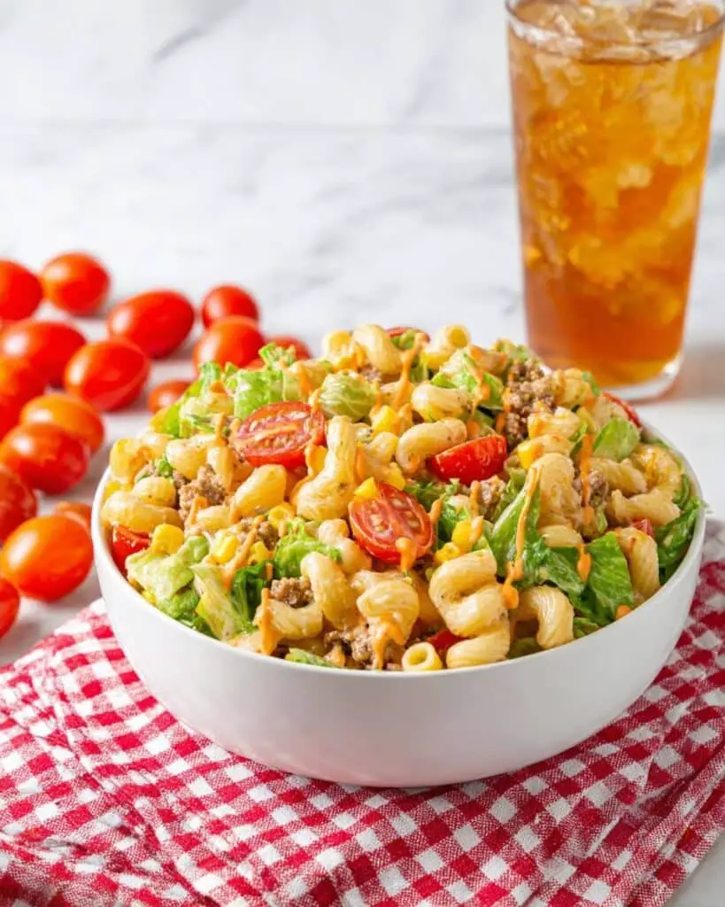 Big Mac Pasta Salad Recipe