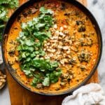 West African Peanut Stew (Maafe) with Chicken or Vegetables Recipe