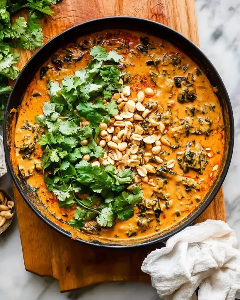 West African Peanut Stew (Maafe) with Chicken or Vegetables Recipe