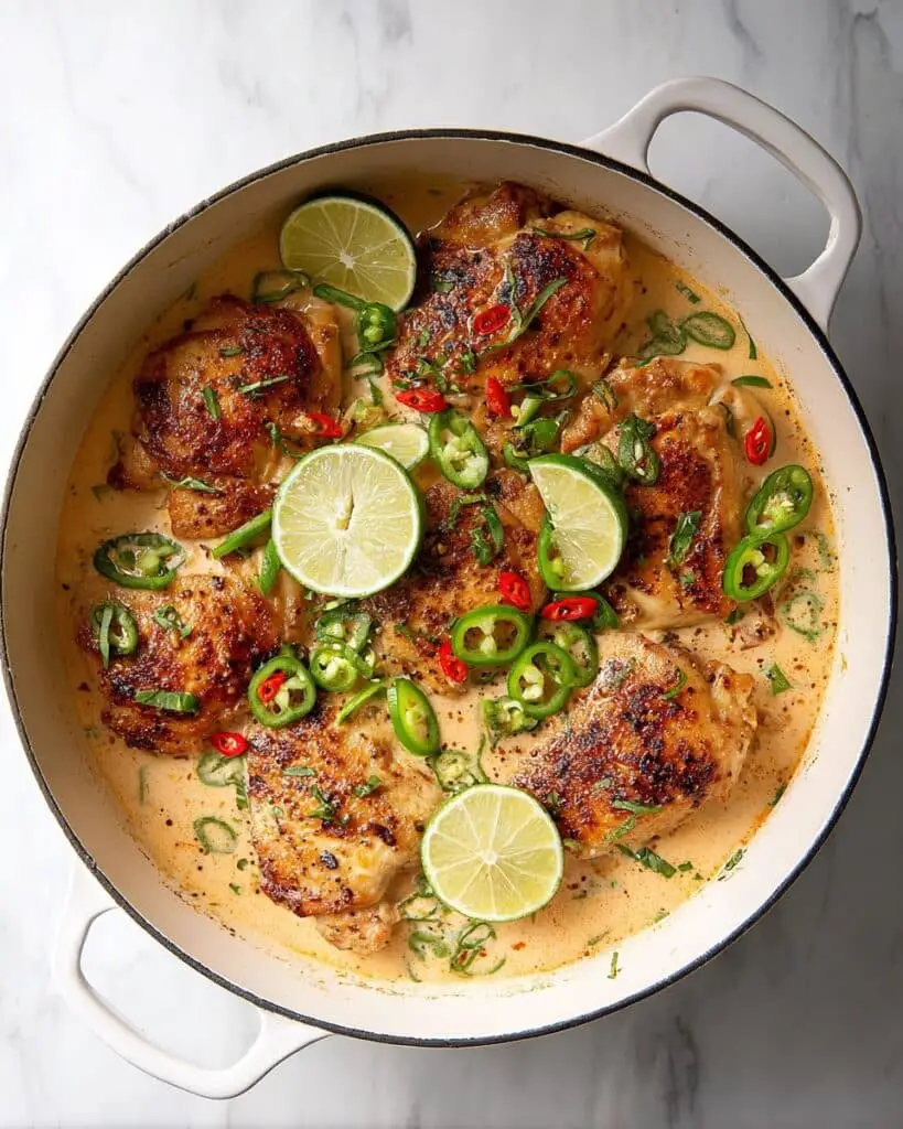 Creamy Coconut Milk Chicken Skillet Recipe
