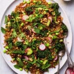 Crispy Rice Salad with Edamame, Avocado, and Fresh Herbs Recipe