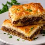 Greek Phyllo Meat Pie (Kimadopita) Recipe