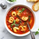 30-Minute Tomato Tortellini Soup Recipe