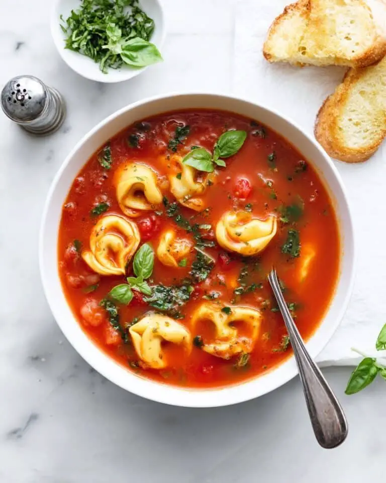 30-Minute Tomato Tortellini Soup Recipe