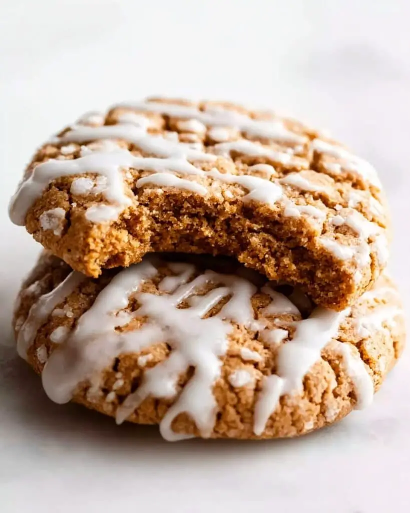 Iced Oatmeal Cookies Recipe