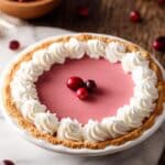 Cranberry Custard Pie with Ginger-Laced Pastry Crust Recipe