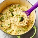 Cheesy Chicken Broccoli Orzo Recipe